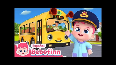 ¡Aprendamos las Reglas de Seguridad en el Autobús!🚌 | Canciones Infantiles | Bebefinn en español