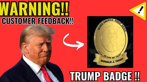 Trump Patriot Badge Review) Donald Trump Badge Reviews - Trump Patriot Badge is Legit?