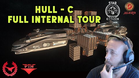 🔴 LIVE - Star Citizen [ Hull-C Full Internal Review ]