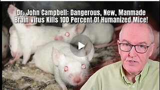 Dr. John Campbell: Dangerous, New, Manmade Brain Virus Kills 100 Percent Of Humanized Mice!