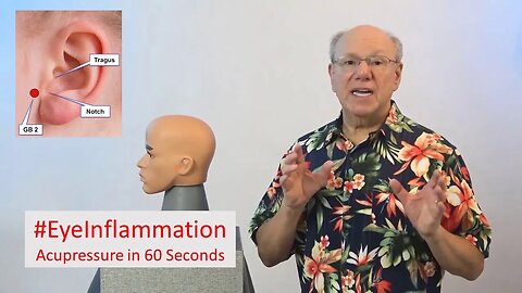 Acupressure Technique for Eye Inflammation Relief