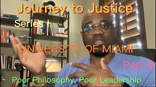 UNIVERSITY OF MIAMI’s POOR JUDGEMENTS AND RACIAL DISCRIMINATIONS