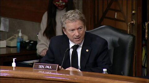 Sen. Rand Paul at HSGAC Hearing on "Examining Irregularities in the 2020 Election" - Dec. 16, 2020