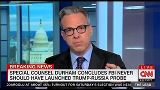 CNN says the Durham report is "devastating to the FBI" and that it "does exonerate Donald Trump."