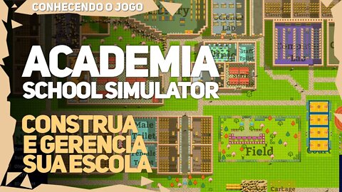 Academia: School Simulator | Conhecendo o Jogo