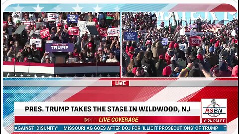 FULL SPEECH: President Trump Delivers Remarks at Rally in Wildwood, NJ - 5/11/24