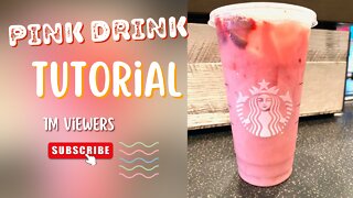 Making the Starbucks Punk Drink at Home!