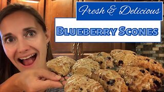 Bake Blueberry Scones with Me!