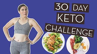 30 DAY KETO DIET CHALLENGE (BEFORE AND AFTER RESULT)