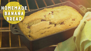 This Homemade Banana Bread is SO Simple!