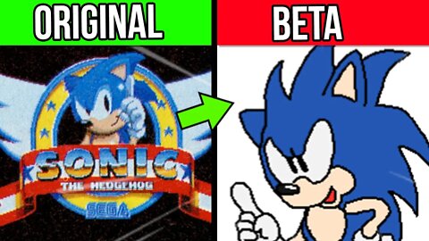 NOVO Sonic BETA KAWARINO e SEUS SEGREDOS REVELADOS #shorts