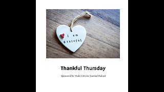 Thankful Thursdays Ep. 240115