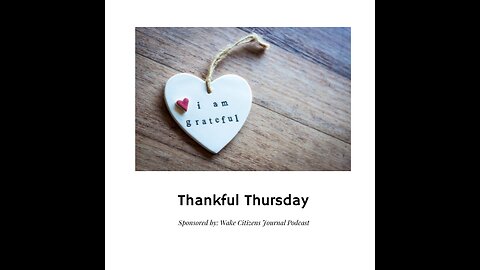 Thankful Thursdays Ep. 240115