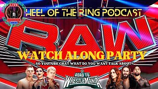 🟡WWE Monday Night Raw's Watch Along Party: Path to WrestleMania 40 Is Unveiled Join Us Live!