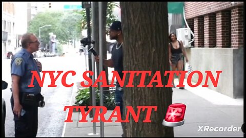 NYC Dept Of Sanitation Tyrant 🚨