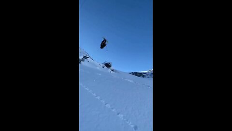 Skier Has an Epic Wipeout! - Snow Fails