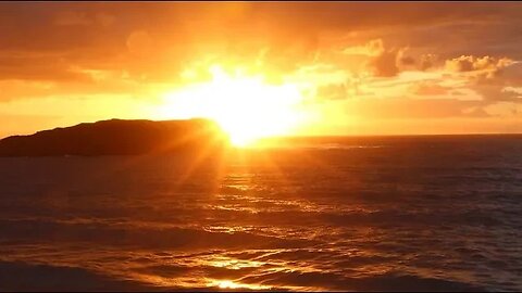 Let watch the sunrise together #sunrise #fingalhead #livestream