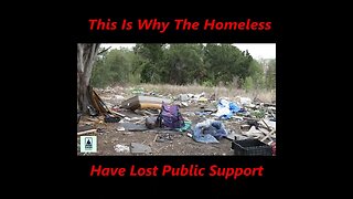 Why The Homeless is Losing Public Support #shorts #short #homeless #homelessness #abandoned