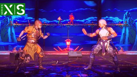 kabal vs Fujin (Harder AI) - Mortal Kombat 11 Classic Tower