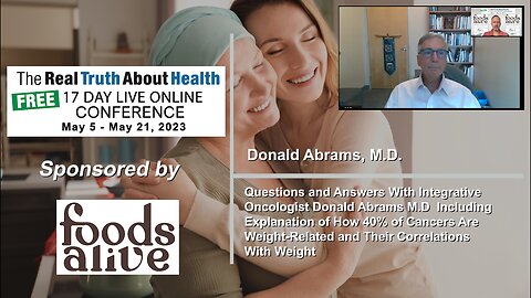 Questions and Answers With Integrative Oncologist Donald Abrams M.D Including Explanation of How 40%