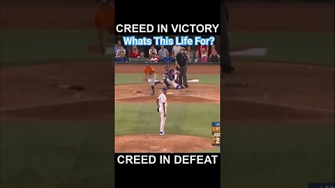 What's This Life For? Creed In Victory, Creed In Defeat. Texas Rangers Lose Game 5 vs Houston Astros