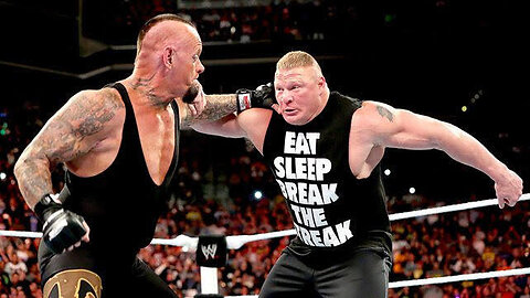 WWE Brock Lesnar vs The Undertaker | The Greatest WWE Moments