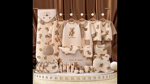 20/22/24/26 Pieces Newborn Clothes Baby Gift Pure Cotton Baby Set 0-6 Months