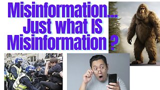 Locked up for Bigfoot 'misinformation'!?