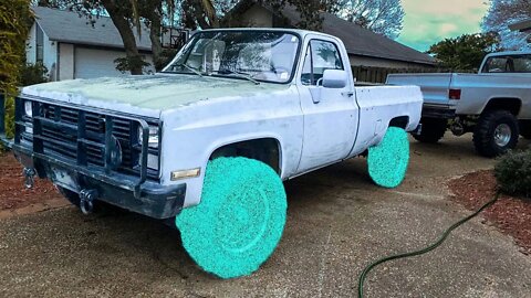 NEW WHEELS for the SQUARE BODY! Too AGGRESSIVE?