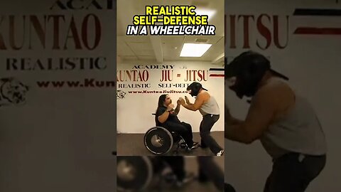 Sensei Brian's self-defense techniques in a wheelchair #selfdefense #bochnerstudio