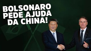 Bolsonaro pediu ajuda da China em leilão