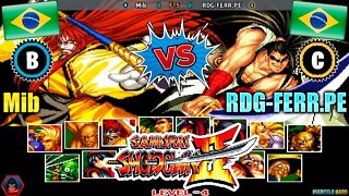 Samurai Shodown II (Mib Vs. RDG-FERR.PE) [Brazil Vs. Brazil]