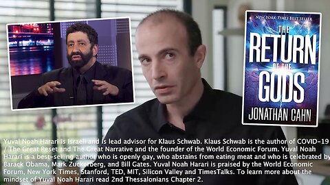 Yuval Noah Harari | "The New Powers That We Are Gaining Now, the Powers of Biotechnology and Artificial Intelligence Are Going to Transform Us Into Gods" + Jonathan Cahn - The Exposed TRUTH Behind the Dark Trinity in the World
