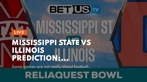 Mississippi State vs Illinois Prediction: ReliaQuest Bowl Odds and Picks