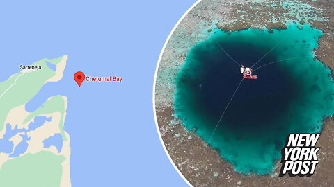 Massive blue hole discovered off coast of Mexico: Window into new lifeforms?