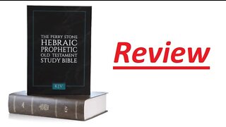 Old Testament Review (Hebraic Prophetic Study Bible Perry Stone)