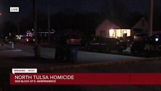 Homicide investigation in north Tulsa neighborhood
