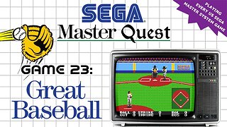 Great Baseball (1987) | The Sega Master Quest