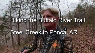 Buffalo River Trail-Steel Creek to Ponca