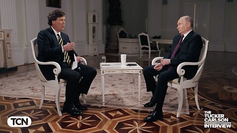 Tucker Carlson | The Vladimir Putin Interview from Moscow ---- UNINTERRUPTED [FULL]