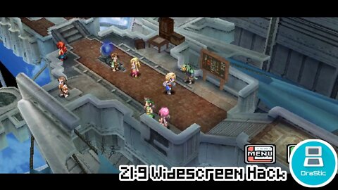 Final Fantasy XII NDS Gameplay / 21:9 Ultra Widescreen Hack (Drastic DS)