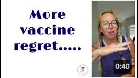 More vaccine regret.....