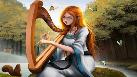 Celtic Sleep Music - Elven Harp | Relaxing, Soothing, Peaceful ★75