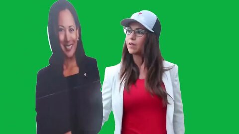 Green Screen Kamala look what you have done Lauren B