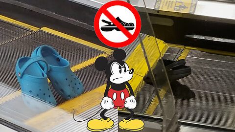 Disney Finally BANS Crocs From Croc-Hating Escalator?!