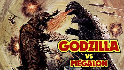 GODZILLA VS MEGALON 1973 Japanese Version, English Subtitles by TOHO Studios FULL MOVIE HD & W/S