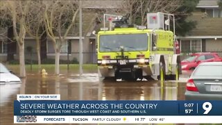 Severe weather across country