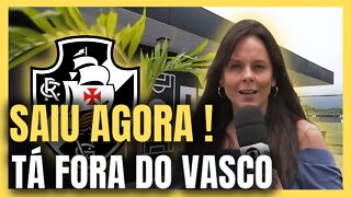 🚨💥BOMBA EXPLODIU AGORA🚨💥 NÃO JOGA MAIS NO VASCO! ÚLTIMAS NOTÍCIAS DO VASCO