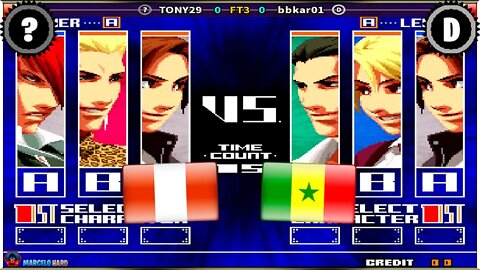 The King of Fighters 2003 (TONY29 Vs. bbkar01) [Peru Vs. Senegal]