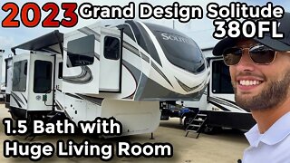 Super Popular Full-Time RVing Floor Plan! 2023 Grand Design Solitude 380FL-R